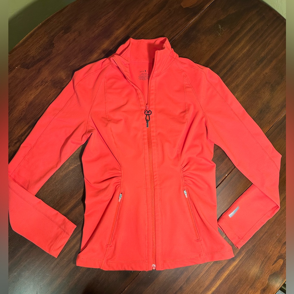 Zella Red Zip Up Jacket